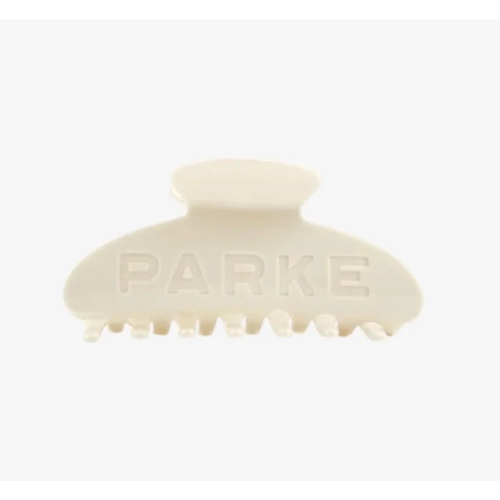 Parke Hair Claw Clip Cream Bridal NIB